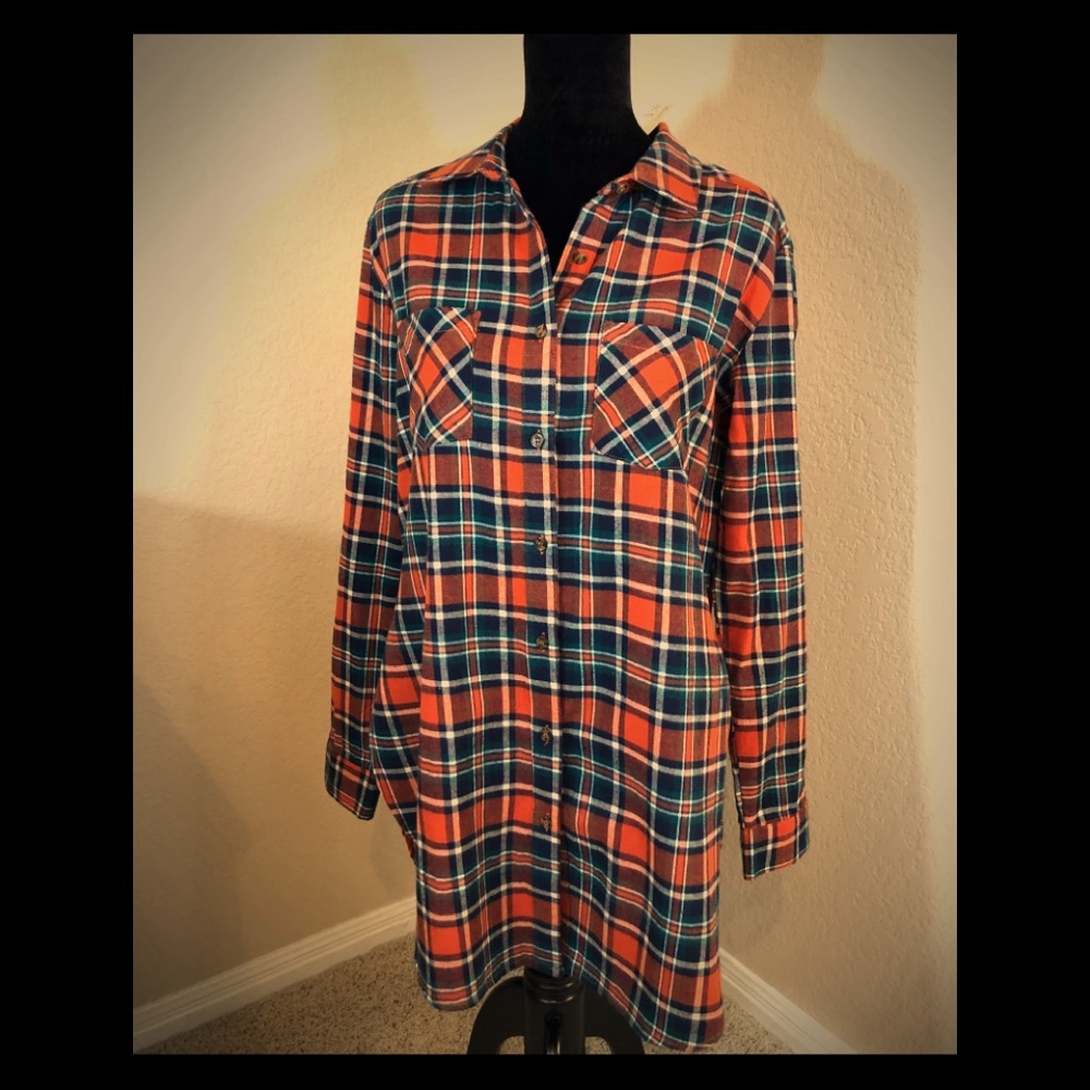 LONGHORN FASHION Flannel top